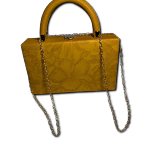 Waterproof PU Leather Bag Portable Flower Bag for Women and Girl Crossbody Bag