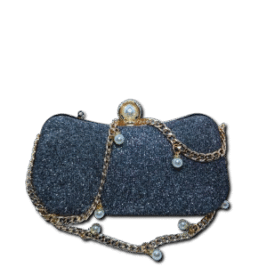 Evening Handbag for Women Fashion Chain Bag Ladies Clutch Bag Evening Party Bag, Silver
